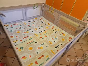 box parco giochi con materassino 