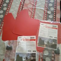 Tappetini Paraschizzi Parafango rossi universali