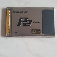 SCHEDA P2 CARD PANASONIC 32gb