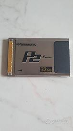 SCHEDA P2 CARD PANASONIC 32gb