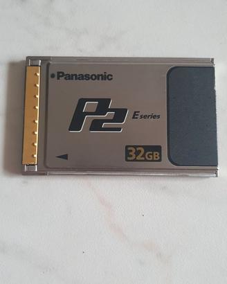 SCHEDA P2 CARD PANASONIC 32gb