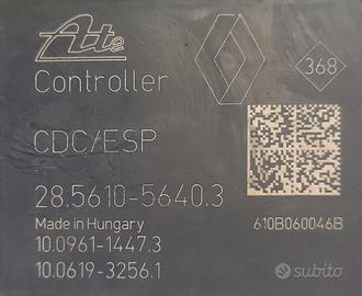 centralina abs renault scenic 3 serie