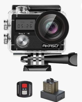 Action Cam AKASO BRAVE 4 - NUOVA E SIGILLATA - 4K