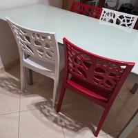 tavolo cucina con 4 sedie