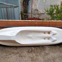 canoa in vetroresina