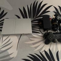 Ps2 Silver + Pad e Cavi