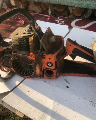 motosega husqvarna rancher 50 x recupero pezzi