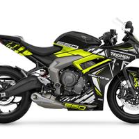 Kit adesivo in vinile SKDA per Triumph Daytona 660