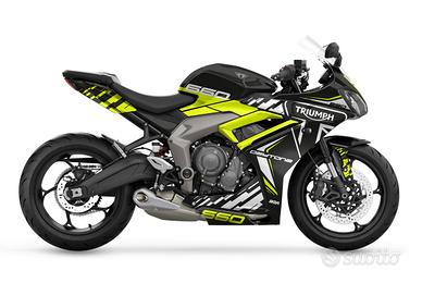 Kit adesivo in vinile SKDA per Triumph Daytona 660