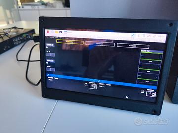 Raspberry Pi 4 8Gb  con schermo touch e scheda aud