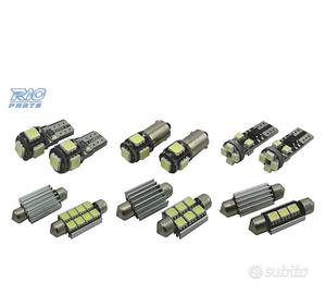 KIT 10 LAMPADE LED INTERNE PER RENAULT MEGANE II 2