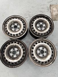 4 Cerchi in ferro Originali da 16 VW Transporter 7