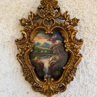 quadro con cornice vintage