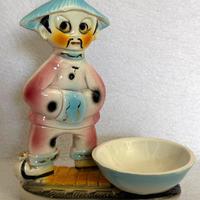 Statuina in ceramica vintage