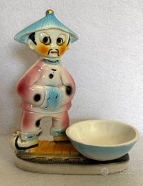 Statuina in ceramica vintage