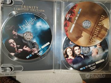 DVD cofanetto Twilinght  limited edition trinity