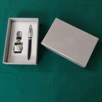 Penna e portachiavi in argento