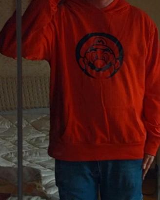 Felpa Super Mario Bros, Tg XL