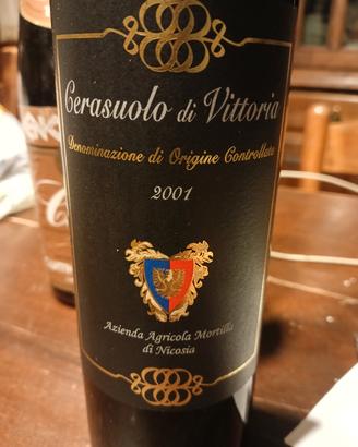 cerasuolo di vittoria 2001 