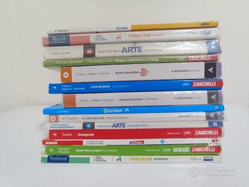 lotto libri di 3^ media 