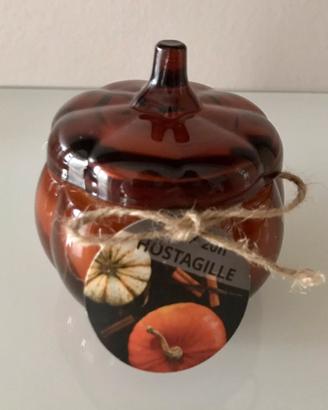 IKEA Höstagille candela profumata, zucca di vetro