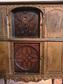 mobile con radio vintage 