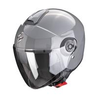 CASCO JET MOTO SCOOTER SCORPION EXO CITY II GRIGIO