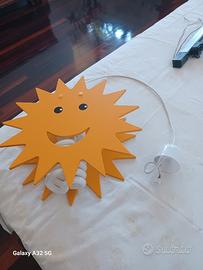 originale lampadario sospeso cameretta bimbi