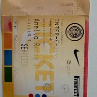 Biglietto collezione Inter-Chievo 2010