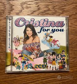 Cd doppio Cristina for you nuovo