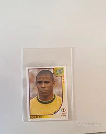 Figurina panini ronaldo il fenomeno mondiali 2002
