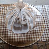 Lampadario Murano in vetro e oro
