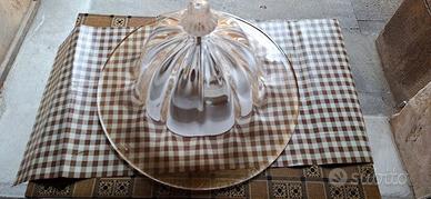 Lampadario Murano in vetro e oro