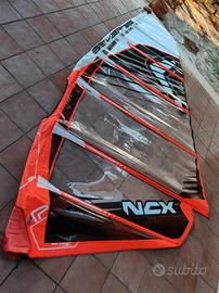 Windsurf Vela Severne NCX 7.5 FreeRace No Cam
