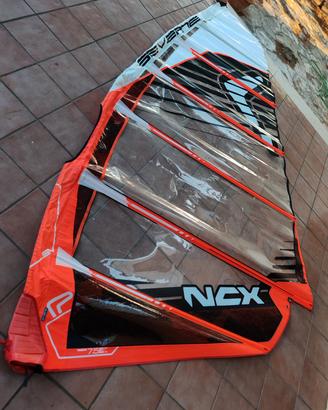Windsurf Vela Severne NCX 7.5 FreeRace No Cam
