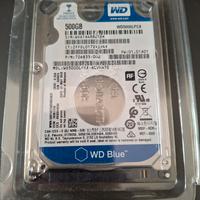 Hard Disk 500GB WD Blue 2.5” – Perfetto per Laptop