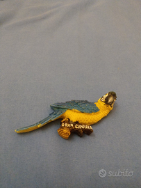 Calamita Pappagallo giallo e blu Gran Canaria