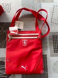 Tracolla borsa Ferrari vera pelle Puma