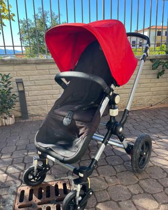 Bugaboo Cameleon 3 trio completo rosso nero