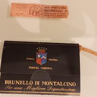 etichetta biondi santi 95/1996 Brunello Montalcino