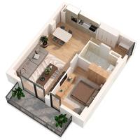 Loft con GIARDINO / Fiumicino
