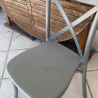 Sedie in esterno/ interno in polipropilene