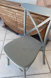 Sedie in esterno/ interno in polipropilene