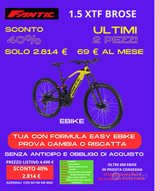 Ebike Fantic XTF 1.5 BROSE