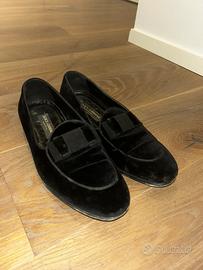 Mocassini velluto Dolce e Gabbana
