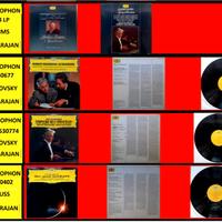 LOTTO 7 LP VINILI - GRAMMOPHON - VON KARAJAN