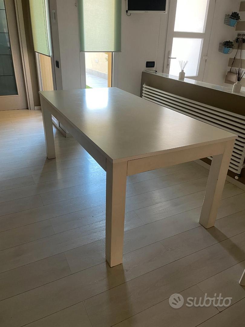 TAVOLO BIANCO CM 90 X CM.180 - Arredamento e Casalinghi In vendita a Pisa