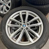 4 ruote complete con cerchi originali BMW