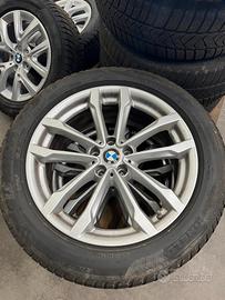 4 ruote complete con cerchi originali BMW