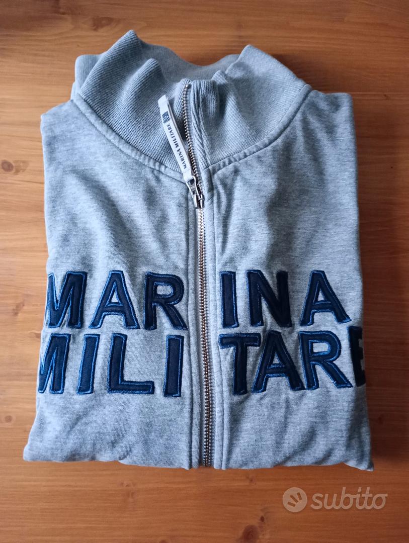 Felpa marina clearance militare italiana